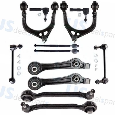 12Pc Control Arm Ball Joint Tie Rod Kit For 2006-2009 Chrysler 300 Dodge Charger - Image 1 of 4