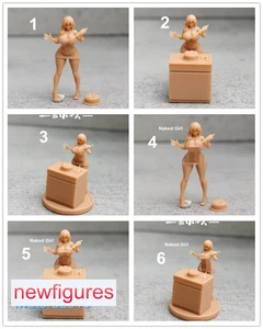 1:64 1:43 1:87 1:72 Sexy Cake Girl Scene Miniatures Figures Fit Cars Vehicles - Imagen 1 de 7