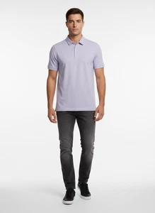 Lululemon Polo Shirt Men's XL Lavender Short Sleeve Slim Fit Anti-Stink - Picture 1 of 8