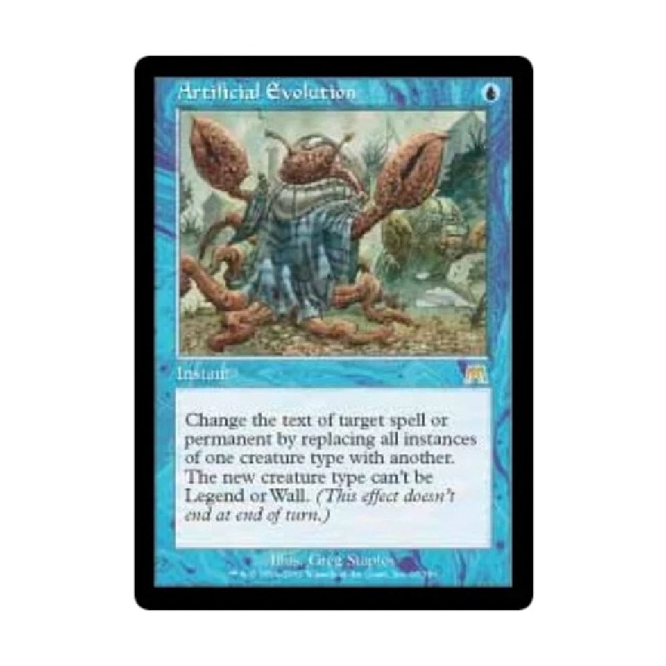 WOTC MtG Onslaught Artificial Evolution (R) (Foil) NM - Image 1 of 1