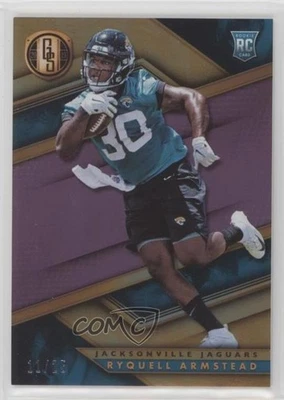 2019 Panini Gold Standard Rookies Rose Gold /25 Ryquell Armstead #182 Rookie RC - Image 1 of 2