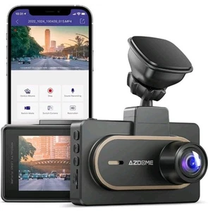 2K Dash Cam WIFI APP Auto DVR Kamera Nachtsicht Parkmonitor G-Sensor AZDOME - Bild 1 von 6