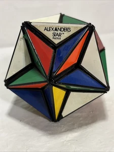 Vtg 1982 Alexander's Star Rubik's Cube Puzzle Toy Ideal Toy Company. - Picture 1 of 7