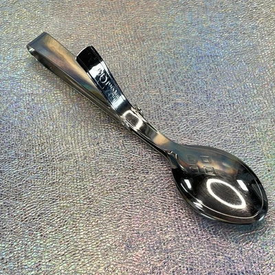 Pampered Chef Large Serving Tongs 2565 Double Spoon Stainless Retired - Image 1 of 3