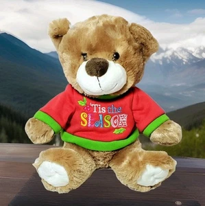 Dan Dee 11 Zoll Weihnachtsbär Tis the Season Plüsch Sammler Auswahl  - Bild 1 von 4