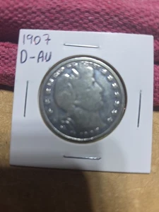 1907 D Barber Half Dollar Beautiful! PROOFLIKE! - Picture 1 of 8