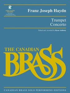 Franz Joseph Haydn Trumpet Concerto Canadian Brass Solo Sheet Music Book & Audio - Picture 1 of 1