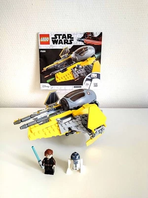 LEGO STAR WARS 75281 Anakin's Jedi Interceptor complete (sw1095, sw1085), NO BOX - Photo 1/4