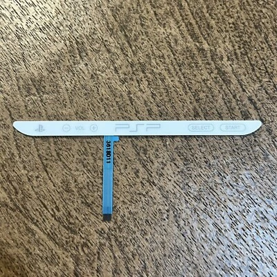 NEW White PSP E1000 Street Home Volume Start Select Volume Part Bar Flex Cable - Image 1 of 4