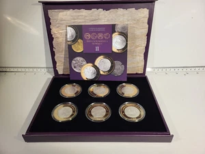 (L1069) Mexiko 2012 Numismatisches Erbe 100 $ Pesos 6 Münzen Proof Set, Serie 2 - Bild 1 von 10