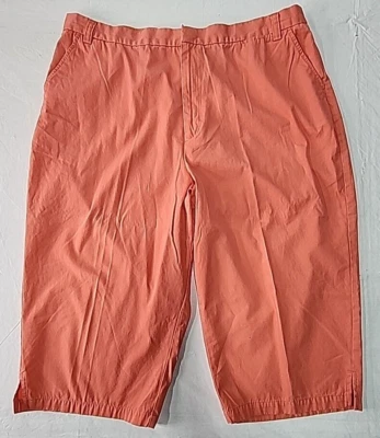 Pantalones capri Carolina Blues Plus rosa/melocotón talla 24W ¡USADOS EN EXCELENTE ESTADO!! Foto 1 de 4