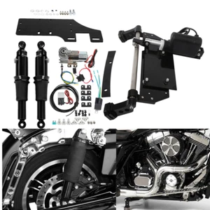 Rear Air Ride Suspension Electric Center Stand For Harley Street Road Glide09-16 - Picture 1 of 12