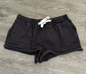 Volcom Shorts Adult Small Black Drawstrings Casual Beach Surf Skate Women’s - Picture 1 of 10
