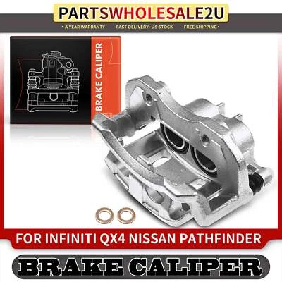 Front Right RH Disc Brake Caliper w/ Bracket for Infiniti QX4 Nissan Pathfinder - Image 1 of 4
