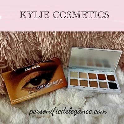 NEW Kylie Cosmetics The Classic Matte Highly Pigmented Eyeshadow Palette $32 - Image 1 of 4
