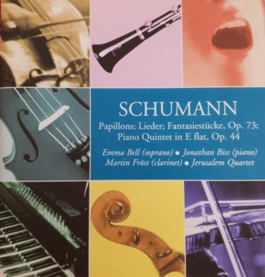Schumann Papillons Lieder Fantasiestucke Op73 Piano Quintet E flat Jerusalem CD - Image 1 of 4