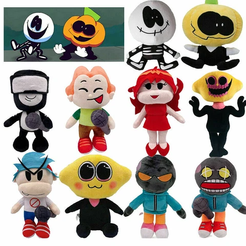 Friday Night Funkin Toy GF Soft Doll Whitty Monster Skid And Pump Kids Toy Gift Cover