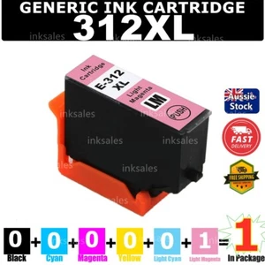 1x 312XL LM Light Magenta Generic Ink Cartridge For Epson XP8500 XP8600 XP8700 - Picture 1 of 1