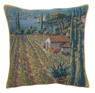 Left Bank Vineyard Pillow Covers: Lakeside Collection New Arrival - Image 1 of 4