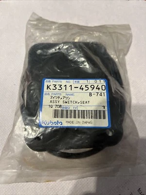 Sécurité de siège Assy Switch Seat neuve Kubota Ref K3311-45940 - Photo 1/3