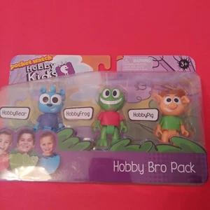 Pocket Watch Hobby Kids Adventures Hobby Bro Pack Bear Frog Pig New - Picture 1 of 2
