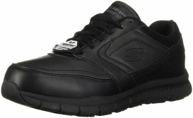Skechers Nampa Mens Safety Shoes - Black