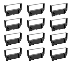 12 PACK Star Micronics Black Printer Ribbons Star SP200, NEW - FREE SHIPPING - Afbeelding 1 van 2