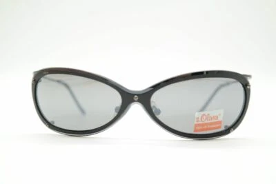 S. Oliver 4016 black oval sunglasses eyewear New - Image 1 of 4