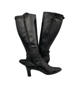 Max Mara Studio Leather Boots. Size 6.5 - Picture 1 of 8