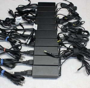 OEM Lenovo Laptop AC Charger Adapter 65W 20V 3.25A-SQUARE TIP YELLOW Lot of (10) - Picture 1 of 5