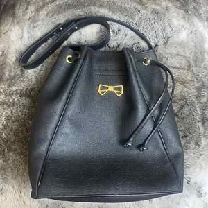 Nina Ricci Bag Bucket PURSE VTG MONOGRAM RARE VINTAGE Bag - Picture 1 of 8
