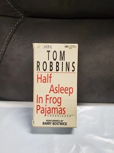 Book on Tapes - Tom Robbins - Half Asleep in Frog Pajamas - 9 Cassette Tapes - Picture 1 of 4