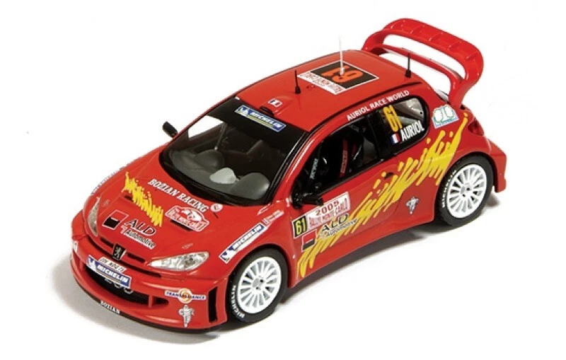 1/43 PEUGEOT 206 WRC #61 MONTE CARLO 2005 AURIOL GIRAUDET IXO RAM174 - Immagine 1 di 1