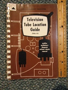 Guía de ubicación de tubo de televisión Sams Photofact ~ 1961 ~ TGL-11 - Imagen 1 de 4