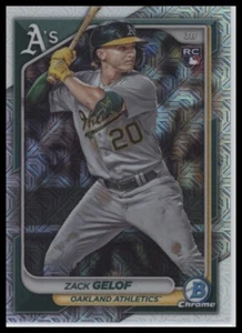 2024 Bowman Mojo Refractors RC Rookie #14 Zack Gelof - Bild 1 von 2