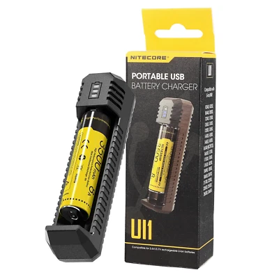 Nitecore UI1 Intelligent Universal USB Charger Rechargeable Battery Li-Ion - Image 1 of 4
