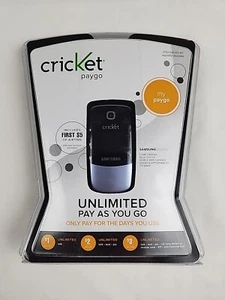 Samsung MyShot SCH-r430 - 20 MB - Black Silver (Cricket Wireless paygo) 2008 NIP - Picture 1 of 2