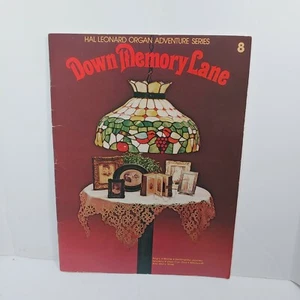 Down Memory Lane - Hal Leonard Organ Adventures Series 8 Sentimental Journey - Picture 1 of 5