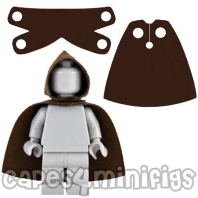 CAPES4MINIFIGS 2 Sets von CUSTOM Capes / Hoods für Ihre Lego Starwars Minifiguren - NUR UMHÄNGE