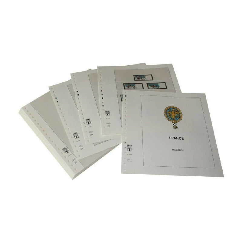 Lindner-T Vordruckblätter Frankreich 2018-2019.