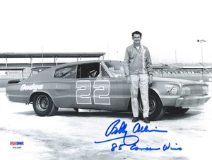Bobby Allison SIGNED 8x10 Photo + 85 Career Wins NASCAR PSA/DNA AUTOGRAPHED - Picture 1 of 1