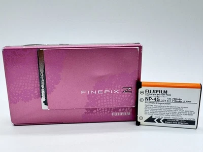 Fujifilm FinePix Z250fd Pink Compact Digital Camera USED TESTED from Japan - Image 1 of 4