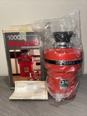 GE Disposal 1000 Garbage Disposal 3/4 Horsepower. New - Image 1 of 4