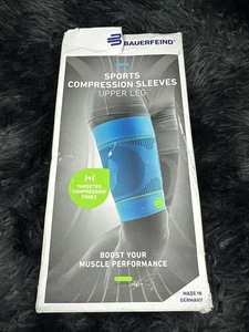 Bauerfeind Sport Kompression Oberschenkel Ärmel (1 Paar) (Medium Short) Open Box - Bild 1 von 3