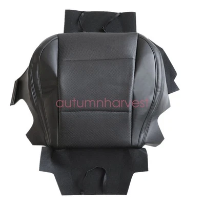 Cubierta de asiento de cuero perforado inferior negra para Subaru Outback 2015-2019 Foto 1 de 4