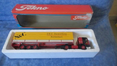 TEKNO CAMION  DAF  95  + SEMI S C FORWARDING ROTTERDAM - Photo 1/4