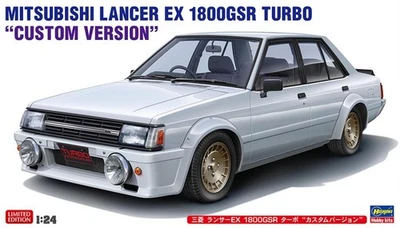 KIT MODELLINO AUTO STATICO HASEGAWA MITSUBISHI LANCER EX 1800 GSR TURBO 1:24 - Immagine 1 di 4