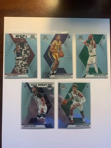 2019-20 Mosaic Basketball Error Lot of 5 Cards Wrong Backs James Harden & 4 RCs - Picture 1 of 2