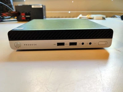 HP Prodesk 400 G3 – Intel I5 4x2,70GHz – 8GB RAM – 128GB SSD + 1TB HDD W11 25H2 - Bild 1 von 4