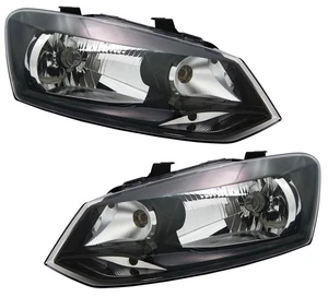 Scheinwerfer Set für VW Polo 6R 2009-2014 H4 Halogen Single TRENDLINE - Bild 1 von 5